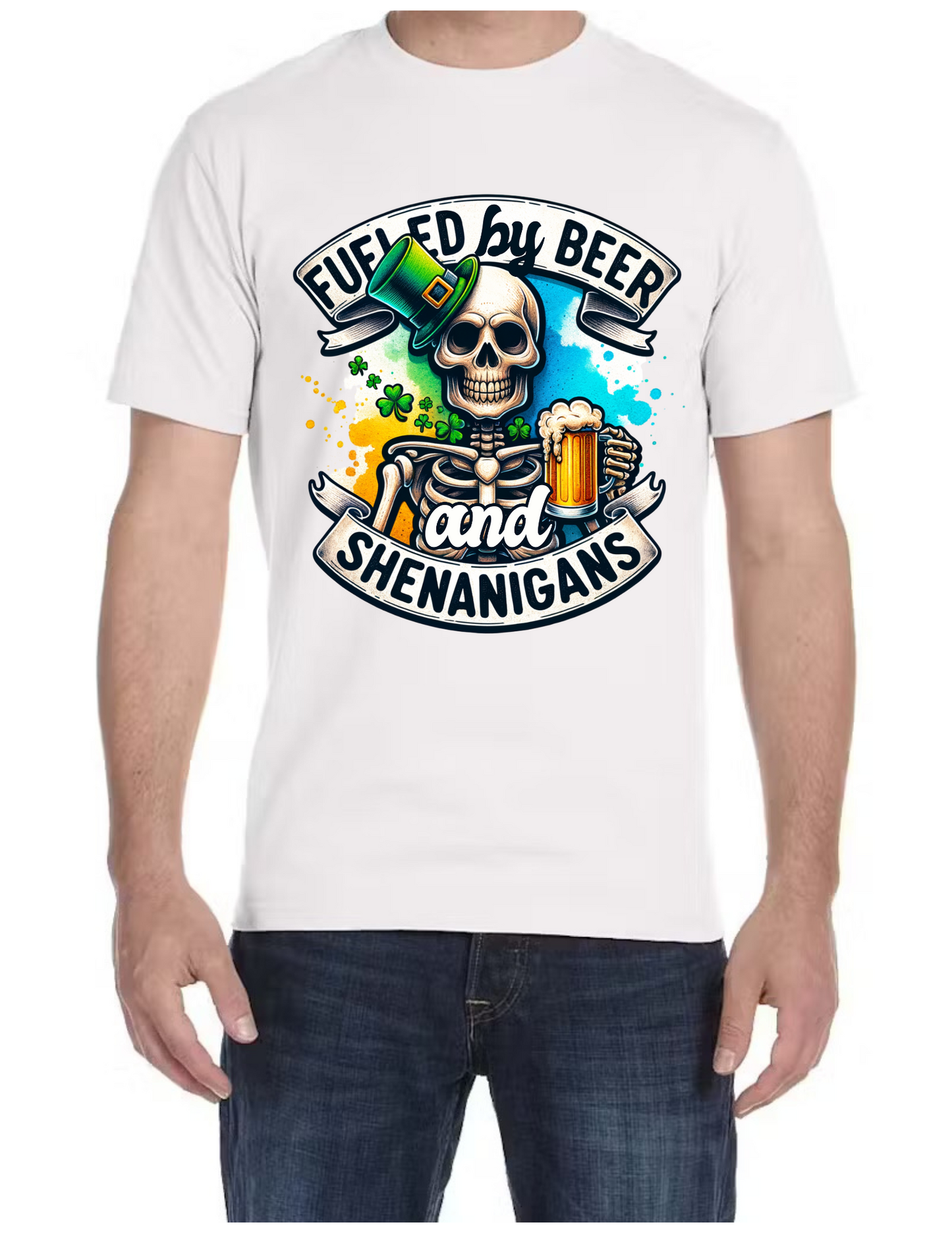 Field by Beer and Shenanigans St. Patricks Day T-shirt