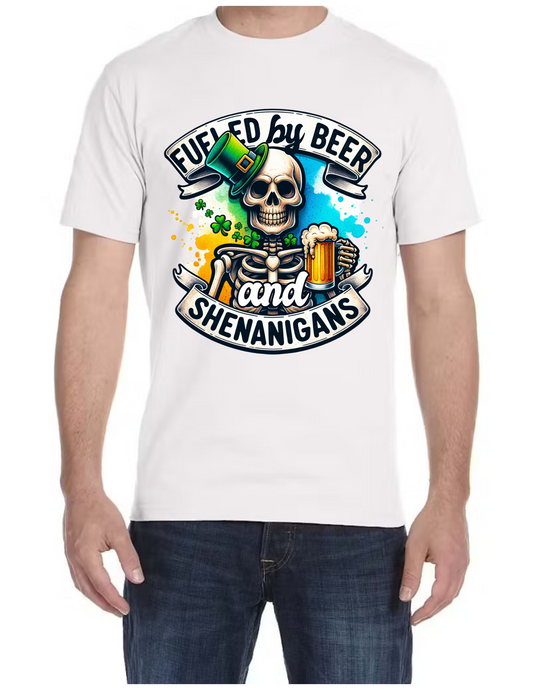 Field by Beer and Shenanigans St. Patricks Day T-shirt