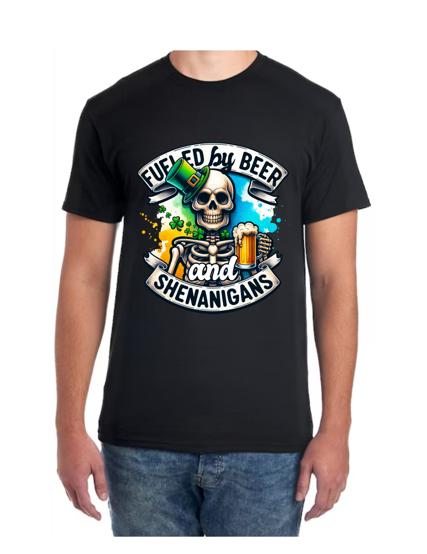 Field by Beer and Shenanigans St. Patricks Day T-shirt